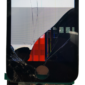 LCD display bleeding, spotty, or discolored